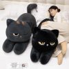 Sleeping Black Cat Plush Sleeping Black Cat Plush