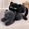 Sleeping Black Cat Plush Sleeping Black Cat Plush
