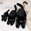 Sleeping Black Cat Plush Sleeping Black Cat Plush
