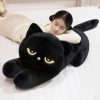 Sleeping Black Cat Plush Sleeping Black Cat Plush