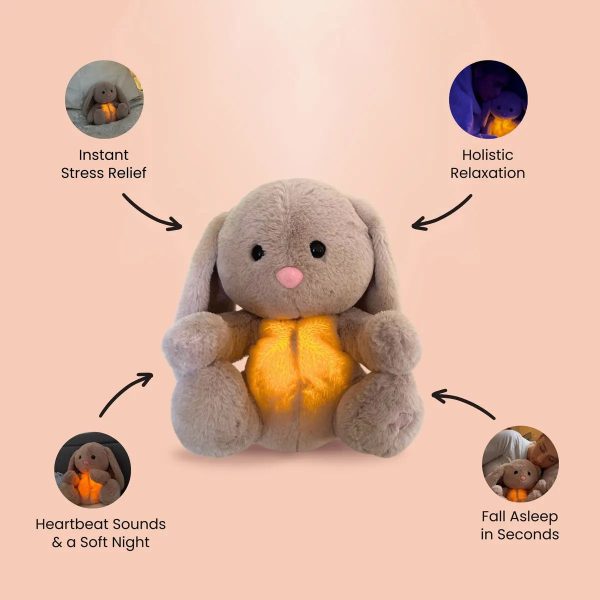 Sleepy Bunny Plush Toy Sleepy Bunny Plush Toy