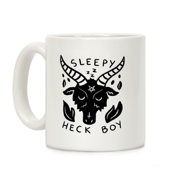 Sleepy Heck Boy Satan Coffee Mug Sleepy Heck Boy Satan Coffee Mug