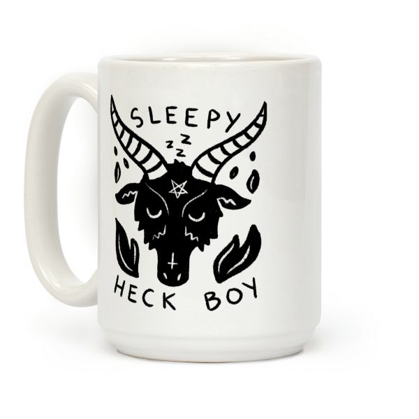Sleepy Heck Boy Satan Coffee Mug Sleepy Heck Boy Satan Coffee Mug