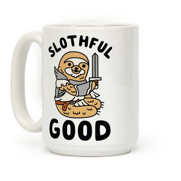 Slothful Good Sloth Paladin Coffee Mug Slothful Good Sloth Paladin Coffee Mug