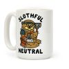 Slothful Neutral Sloth Cleric Coffee Mug Slothful Neutral Sloth Cleric Coffee Mug