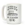 Slow Motion For Me Pontoon Boat Coffee Mug Slow Motion For Me Pontoon Boat Coffee Mug