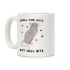 Small And Cute But Will Bite Rat Coffee Mug Small And Cute But Will Bite Rat Coffee Mug