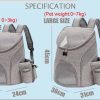 Small Pet Mesh Backpack