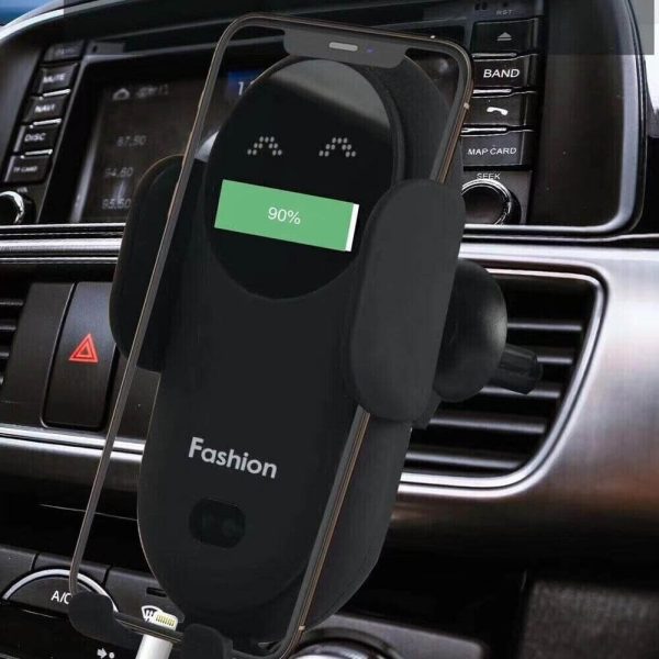 Smart Car Wireless Charger Phone Holder_Random Color Smart Car Wireless Charger Phone Holder_Random Color