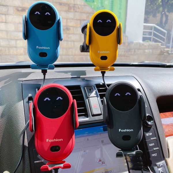 Smart Car Wireless Charger Phone Holder_Random Color Smart Car Wireless Charger Phone Holder_Random Color