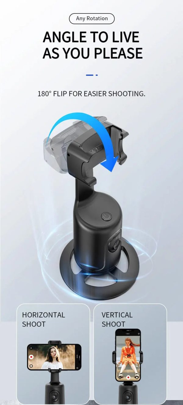 Smart Face Recognition Auto Tracking Phone Holder Smart Face Recognition Auto Tracking Phone Holder