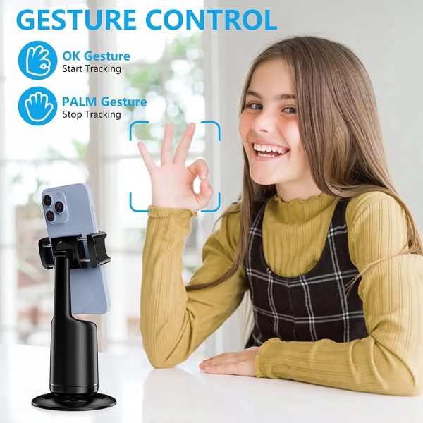 Smart Face Recognition Auto Tracking Phone Holder Smart Face Recognition Auto Tracking Phone Holder