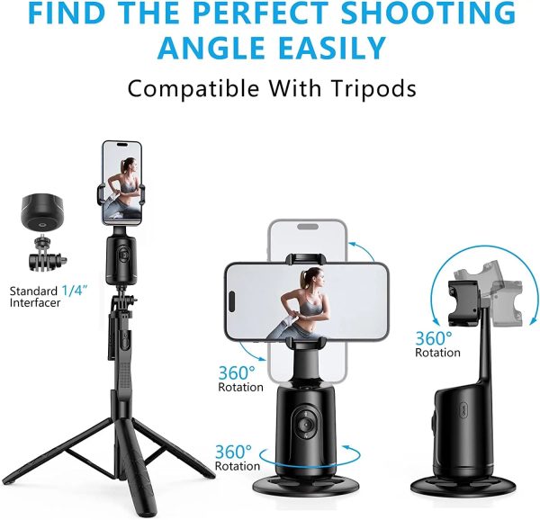 Smart Face Recognition Auto Tracking Phone Holder Smart Face Recognition Auto Tracking Phone Holder