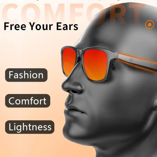 Smart Glasses With Voice Call, Music & Touch Control