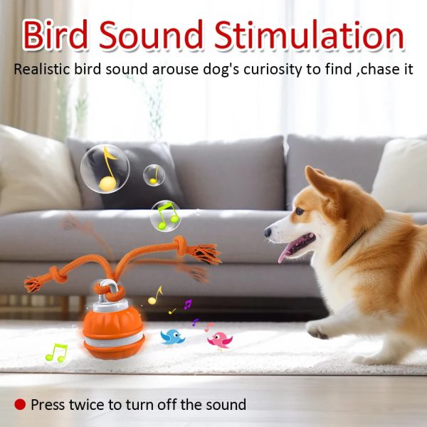 Smart Interactive Dog Toy Ball - Motion Activated Chew Toy Smart Interactive Dog Toy Ball - Motion Activated Chew Toy