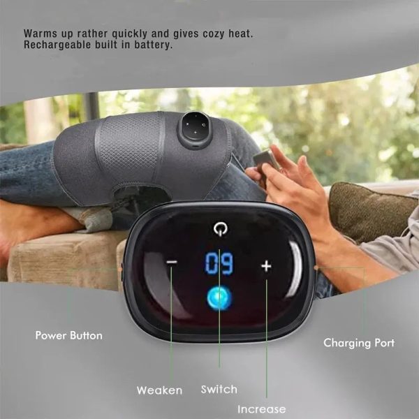 Smart Multi Gear Knee Massage Pad 1 Piece Smart Multi Gear Knee Massage Pad 1 Piece