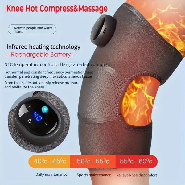 Smart Multi Gear Knee Massage Pad 1 Piece Smart Multi Gear Knee Massage Pad 1 Piece