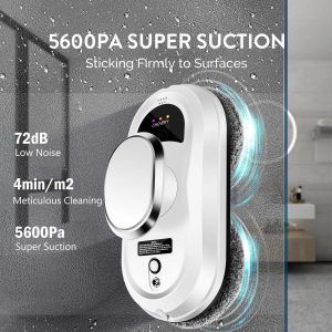 Smart Robot Window Cleaner With Water Spray