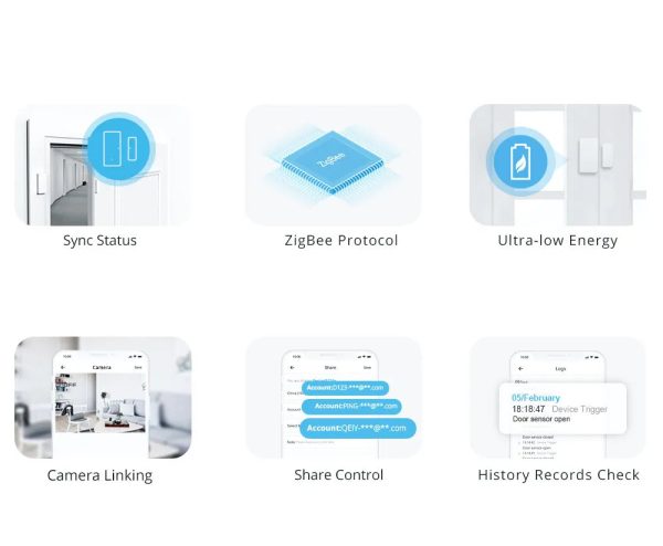 Smart Sensor Door Window Security Alarm