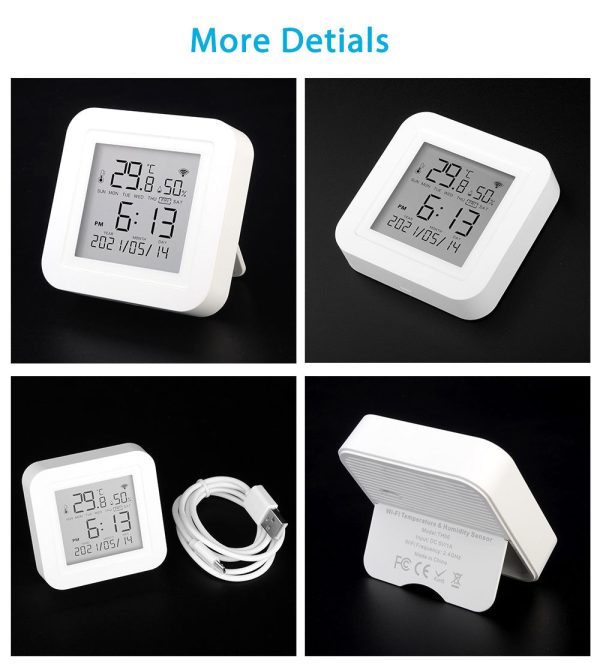 Smart Wifi Temperature And Humidity Detector Smart Wifi Temperature And Humidity Detector