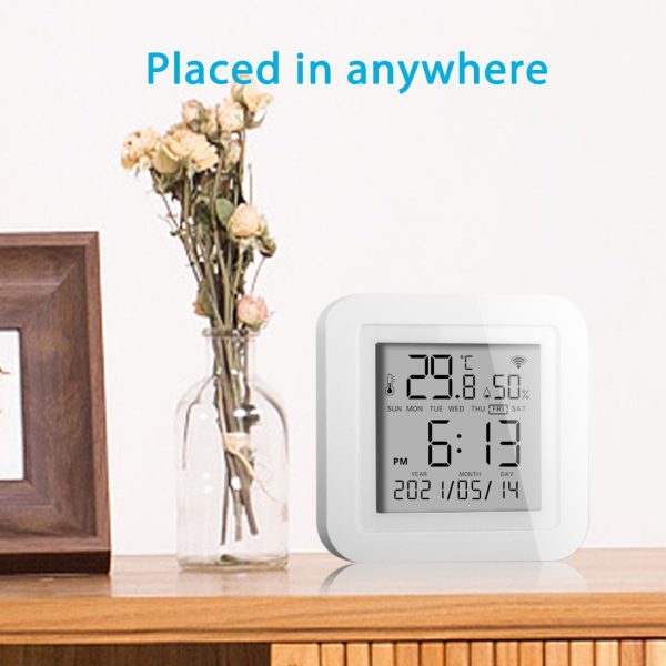 Smart Wifi Temperature And Humidity Detector Smart Wifi Temperature And Humidity Detector