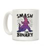 Smash The Binary Genderfluid Kaiju Coffee Mug Smash The Binary Genderfluid Kaiju Coffee Mug