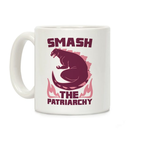 Smash the Patriarchy - Godzilla Coffee Mug Smash the Patriarchy - Godzilla Coffee Mug