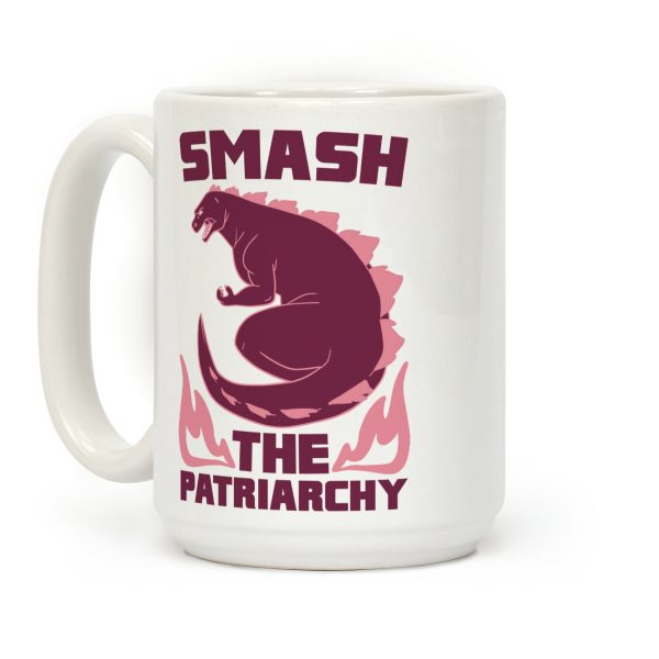 Smash the Patriarchy - Godzilla Coffee Mug Smash the Patriarchy - Godzilla Coffee Mug
