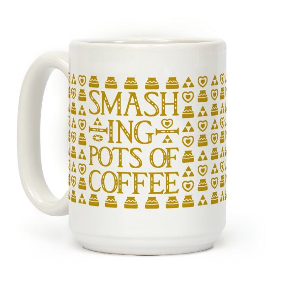 Smashing Pots of Coffee Coffee Mug Smashing Pots of Coffee Coffee Mug