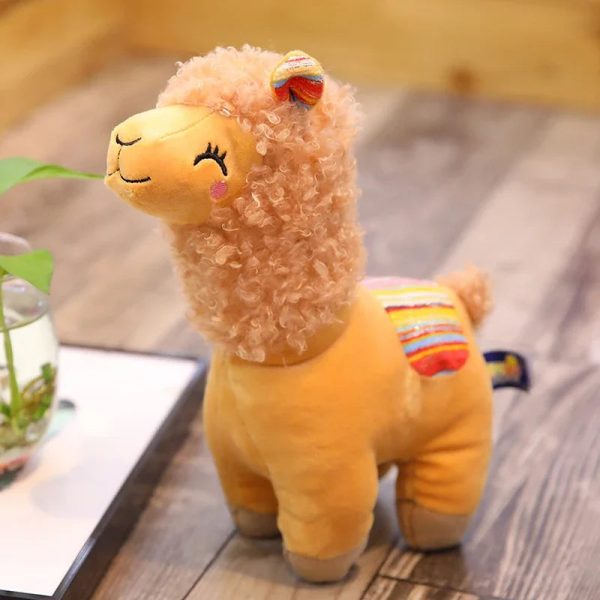 Smile Alpaca Plush Toy 25cm Soft Stuffed Llama for Kids and Home Decor Smile Alpaca Plush Toy 25cm Soft Stuffed Llama for Kids and Home Decor