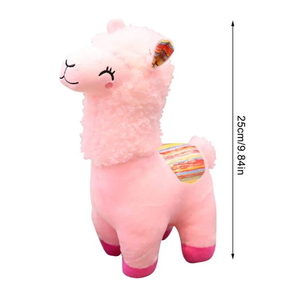 Smile Alpaca Plush Toy 25cm Soft Stuffed Llama for Kids and Home Decor Smile Alpaca Plush Toy 25cm Soft Stuffed Llama for Kids and Home Decor