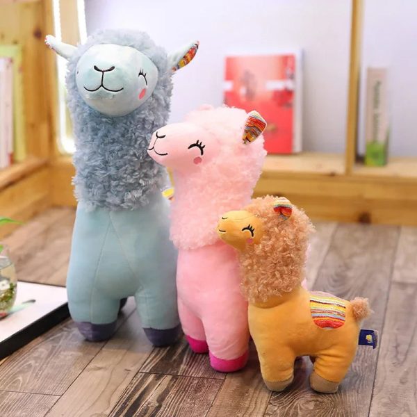 Smile Alpaca Plush Toy 25cm Soft Stuffed Llama for Kids and Home Decor Smile Alpaca Plush Toy 25cm Soft Stuffed Llama for Kids and Home Decor