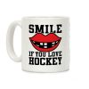 Smile If You Love Hockey Coffee Mug Smile If You Love Hockey Coffee Mug