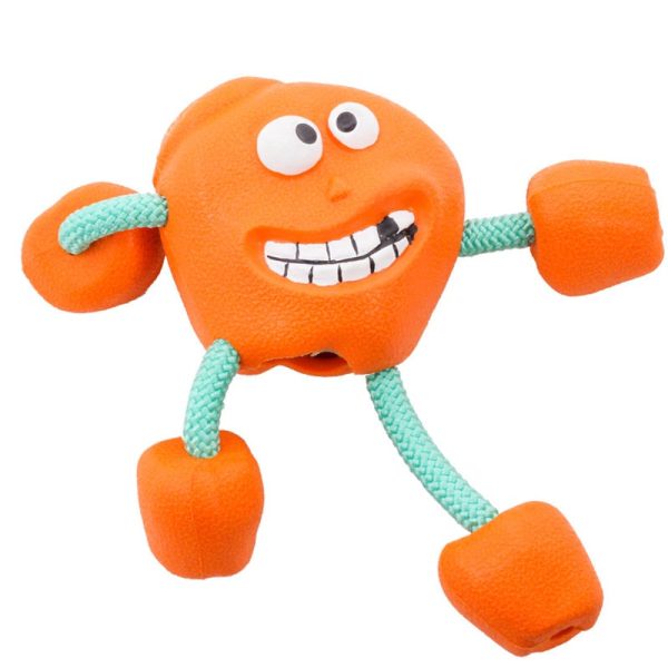 Smiley Dog Rubber Chew Toy Smiley Dog Rubber Chew Toy