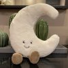 Smiling Sun and Moon Plush Pillow Smiling Sun and Moon Plush Pillow