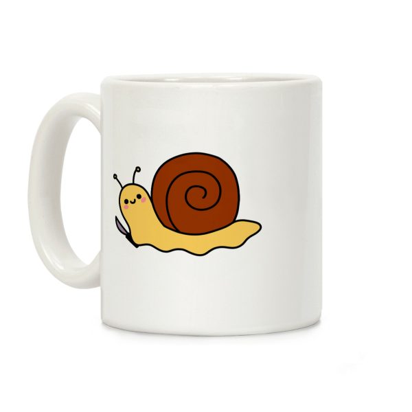 Snail With Knife Coffee Mug Snail With Knife Coffee Mug