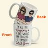 So Glad I Tumbled Out Of Yours - Personalized Mug So Glad I Tumbled Out Of Yours - Personalized Mug