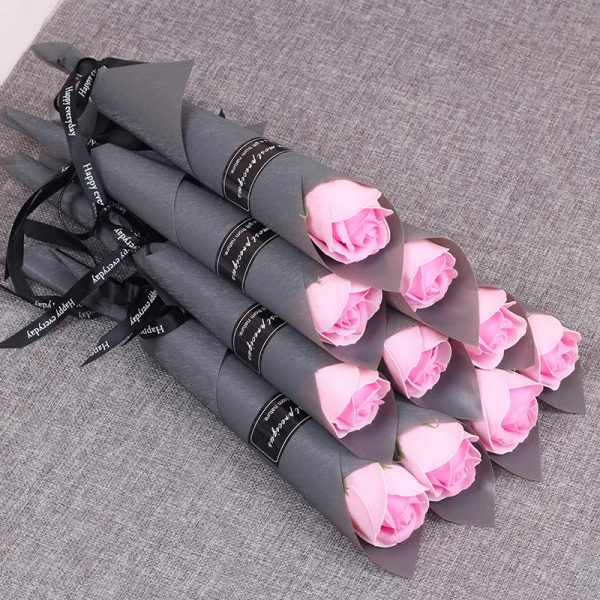 Soap Rose Bouquet Set of 10 Soap Rose Bouquet Set of 10