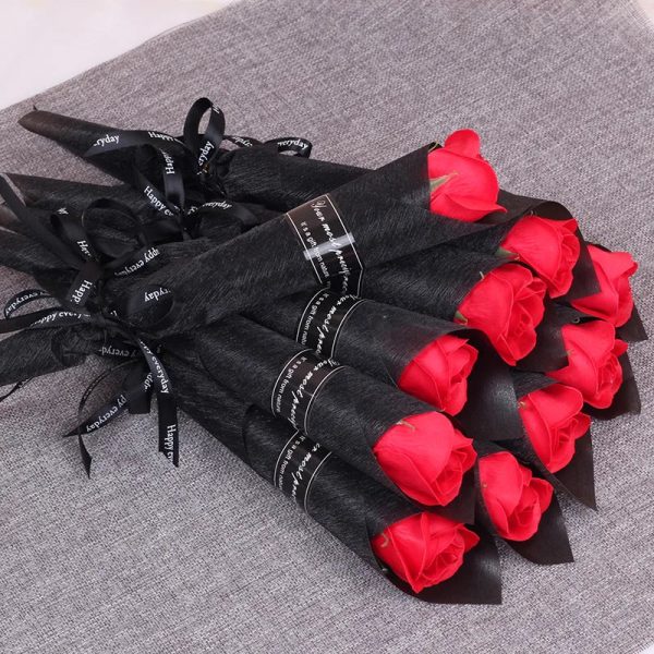 Soap Rose Bouquet Set of 10 Soap Rose Bouquet Set of 10