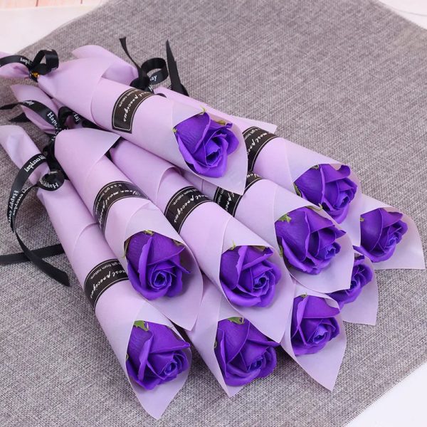 Soap Rose Bouquet Set of 10 Soap Rose Bouquet Set of 10