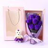 Soap Rose Bouquet with Teddy Bear Gift Box Soap Rose Bouquet with Teddy Bear Gift Box