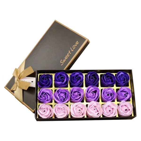 Soap Rose Scented Flower Gift Set for Home Decor and Special Occasions Soap Rose Scented Flower Gift Set for Home Decor and Special Occasions