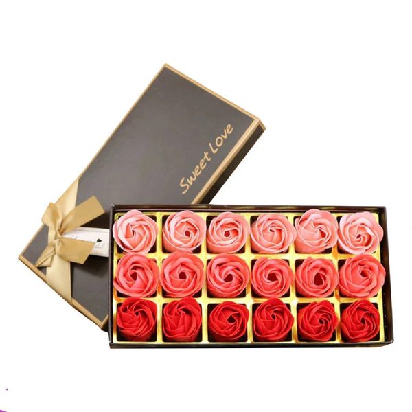 Soap Rose Scented Flower Gift Set for Home Decor and Special Occasions Soap Rose Scented Flower Gift Set for Home Decor and Special Occasions
