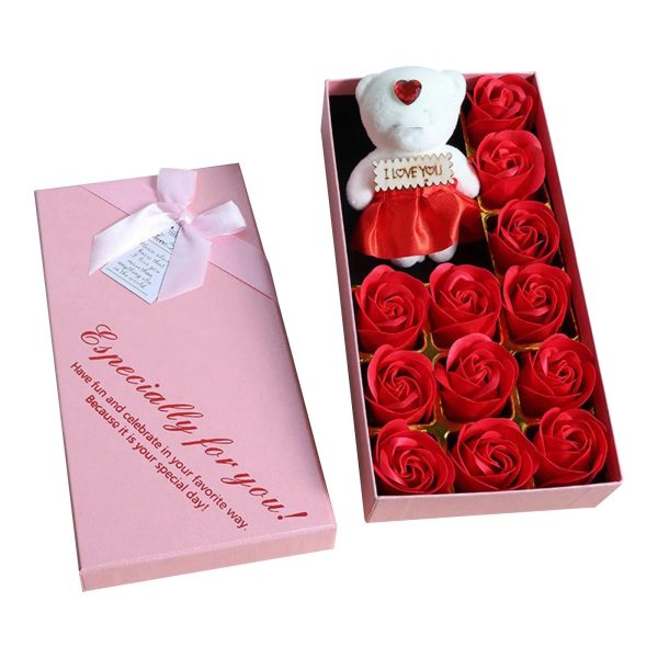 Soap Rose Scented Flower Gift Set for Home Decor and Special Occasions Soap Rose Scented Flower Gift Set for Home Decor and Special Occasions