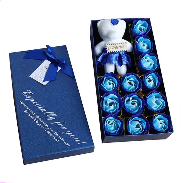 Soap Rose Scented Flower Gift Set for Home Decor and Special Occasions Soap Rose Scented Flower Gift Set for Home Decor and Special Occasions