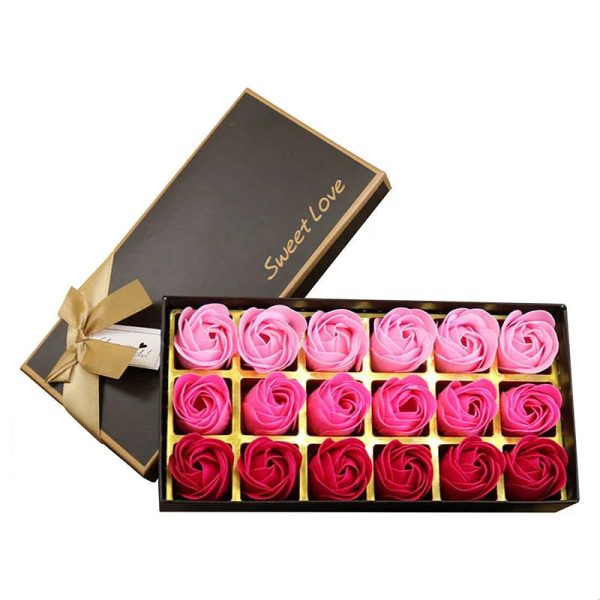 Soap Rose Scented Flower Gift Set for Home Decor and Special Occasions Soap Rose Scented Flower Gift Set for Home Decor and Special Occasions