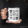 Soccer Balls Coquette Bows Personalized Mug, Sports Mom Tee Gift with Custom Name Soccer Balls Coquette Bows Personalized Mug, Sports Mom Tee Gift with Custom Name