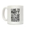 Socializing Stresses Me Out Coffee Mug Socializing Stresses Me Out Coffee Mug