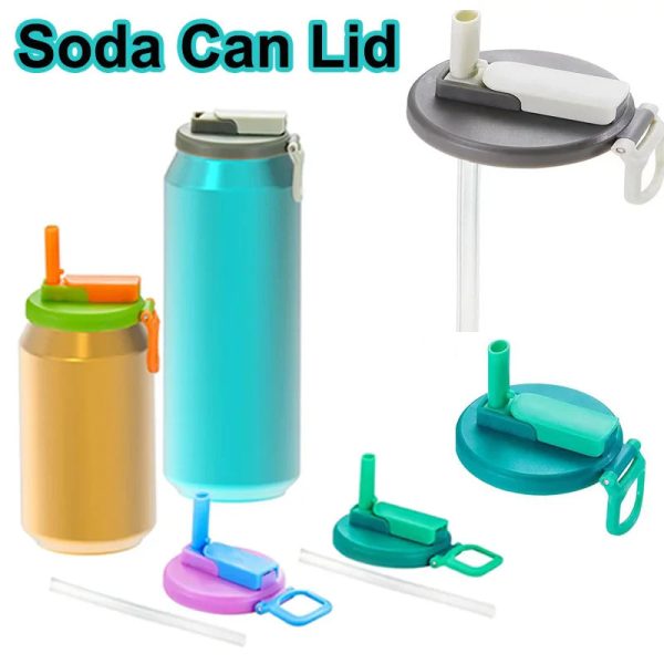 Soda Can Lid With Straw Soda Can Lid With Straw
