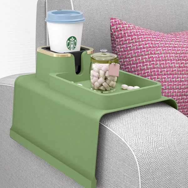 Sofa Armrest Tray With Cup Holder Spill-Proof Sofa Coaster Sofa Armrest Tray With Cup Holder Spill-Proof Sofa Coaster